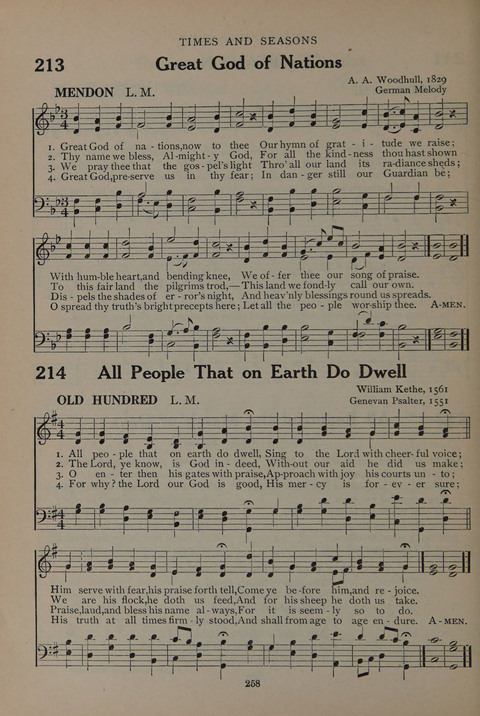 The Abingdon Hymnal: a Book of Worship for Youth page 256
