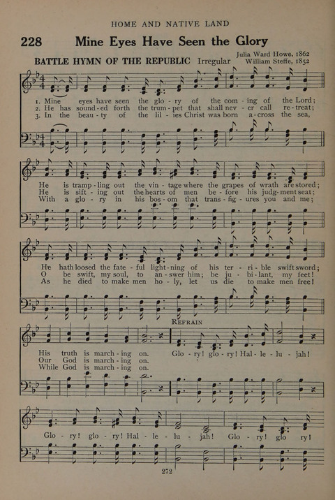 The Abingdon Hymnal: a Book of Worship for Youth page 270