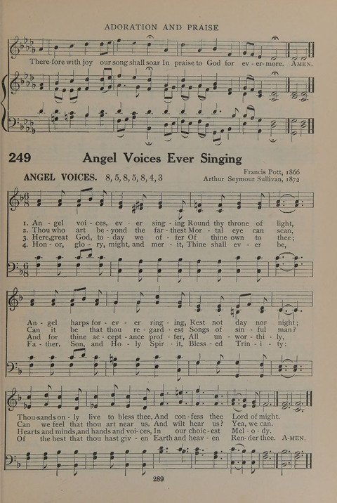 The Abingdon Hymnal: a Book of Worship for Youth page 287