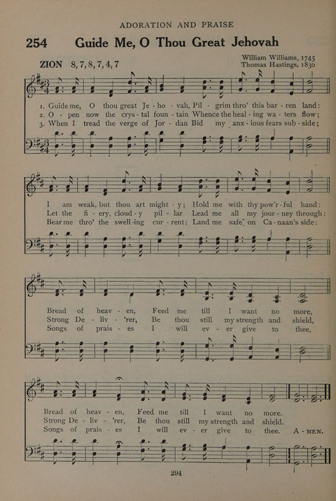 The Abingdon Hymnal: a Book of Worship for Youth page 292