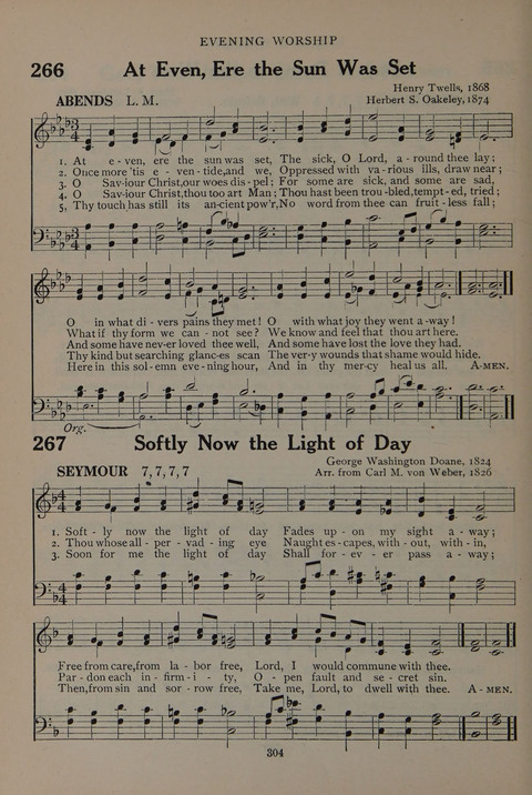 The Abingdon Hymnal: a Book of Worship for Youth page 302