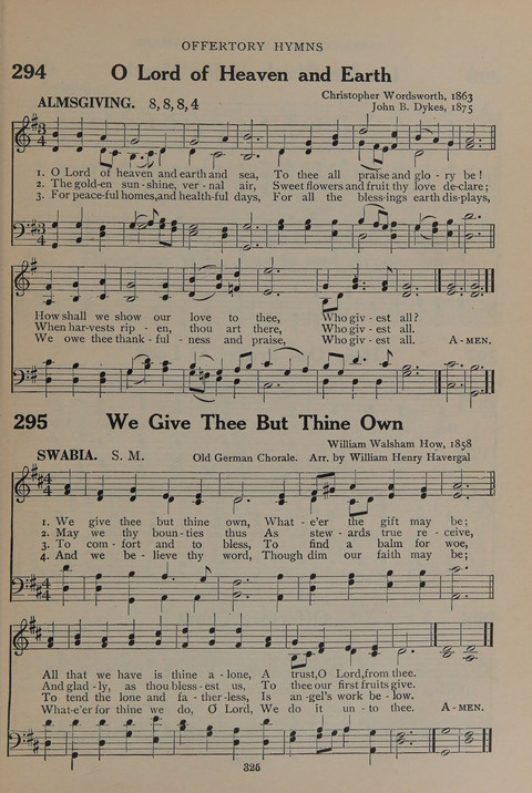 The Abingdon Hymnal: a Book of Worship for Youth page 323