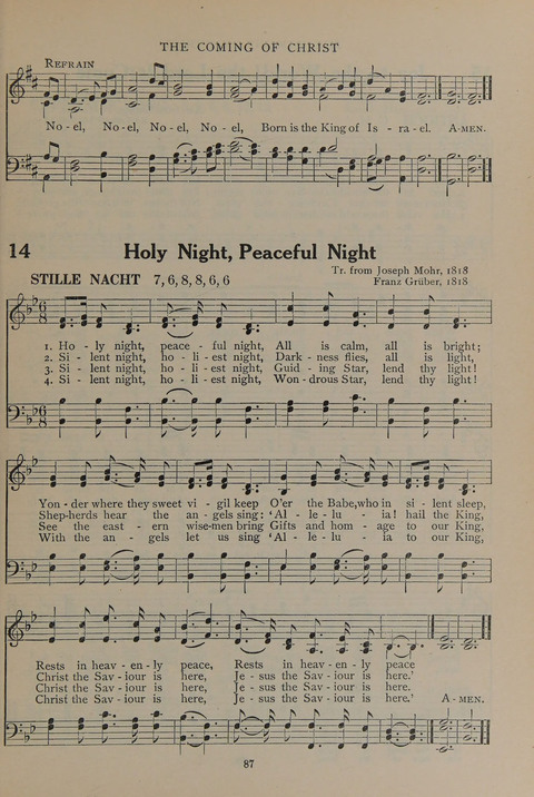 The Abingdon Hymnal: a Book of Worship for Youth page 85