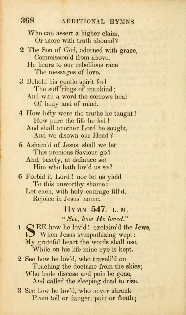 Additional Hymns to the Collection of Hymns for the use of Evangelical     Lutheran Churches page 19