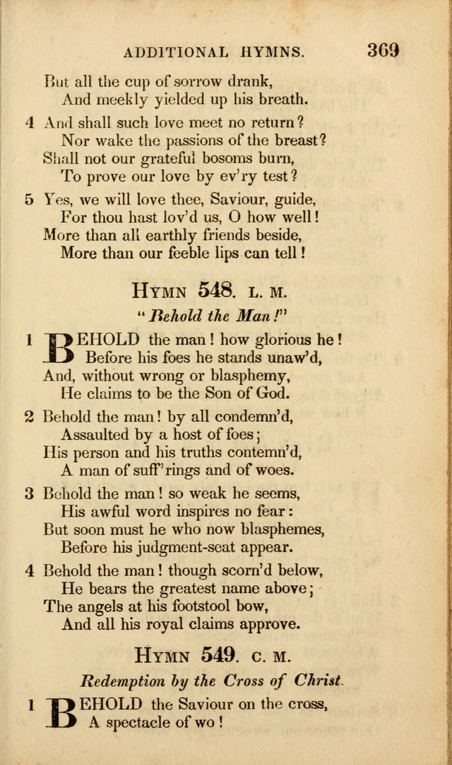 Additional Hymns to the Collection of Hymns for the use of Evangelical     Lutheran Churches page 20