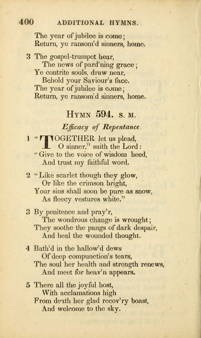 Additional Hymns to the Collection of Hymns for the use of Evangelical     Lutheran Churches page 51