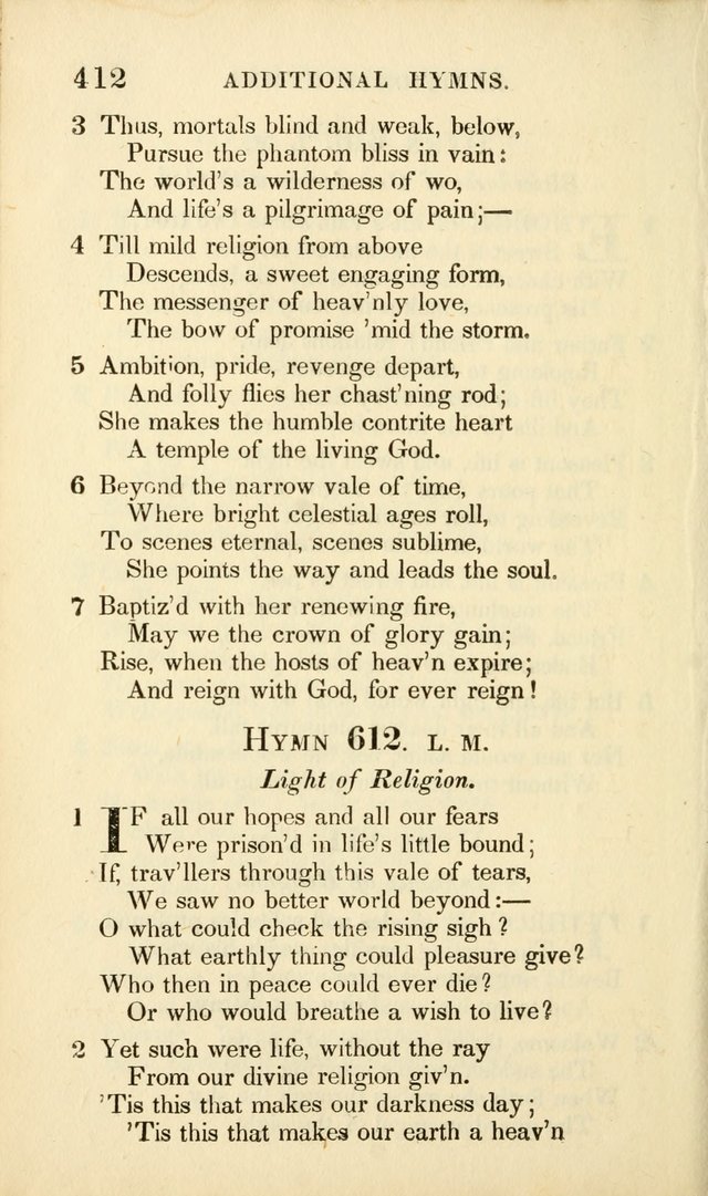 Additional Hymns to the Collection of Hymns for the use of Evangelical     Lutheran Churches page 63