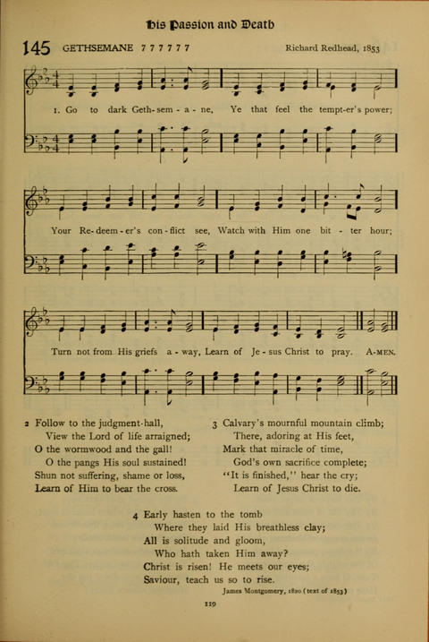 The American Hymnal for Chapel Service page 119