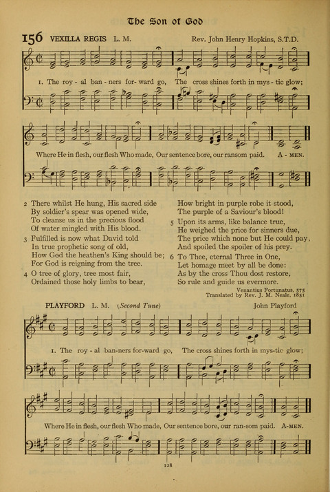 The American Hymnal for Chapel Service page 128