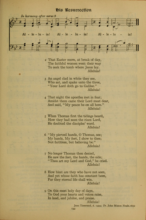 The American Hymnal for Chapel Service page 133