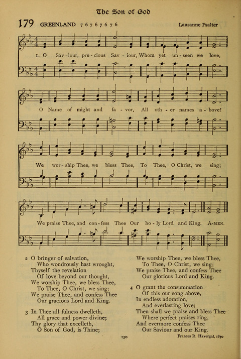 The American Hymnal for Chapel Service page 150