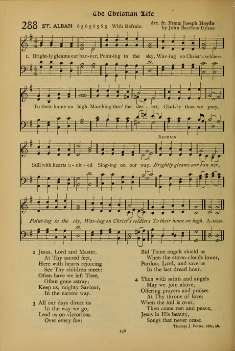 The American Hymnal for Chapel Service page 238