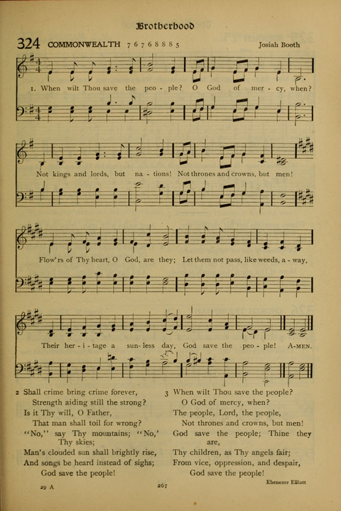 The American Hymnal for Chapel Service page 267