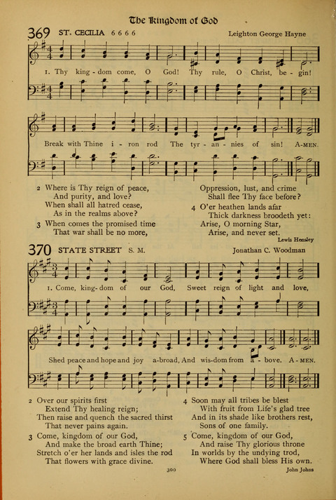 The American Hymnal for Chapel Service page 300