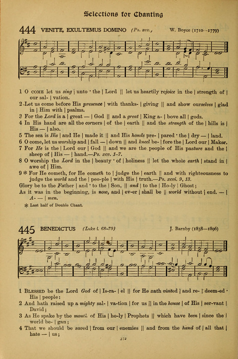 The American Hymnal for Chapel Service page 372
