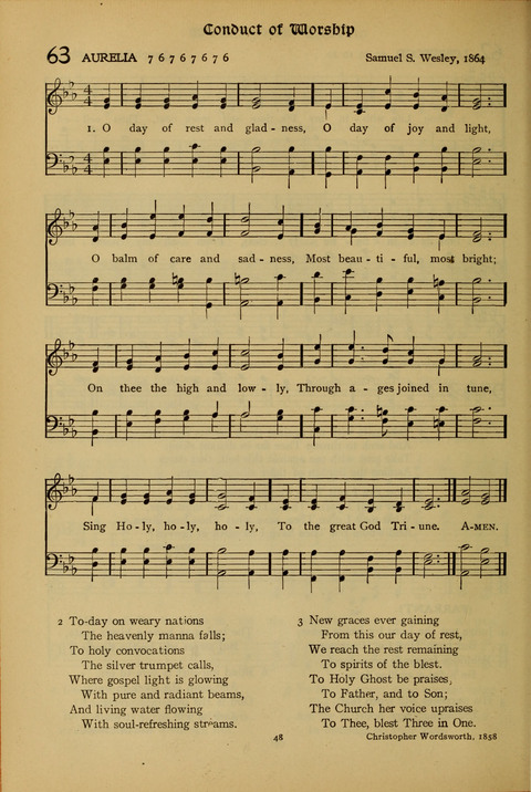 The American Hymnal for Chapel Service page 48