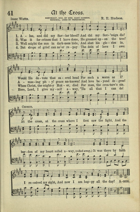 The American Hymnal: for English speaking people everywhere page 40