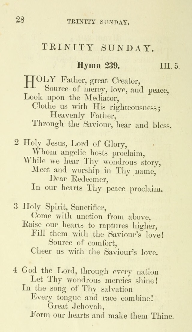 Additional Hymns set forth by the House of Bishops at the request of the House of Clerical and Lay Deputies, in General Convention, October 1865; to be used in the congregations of the Protestant Ep.. page 28