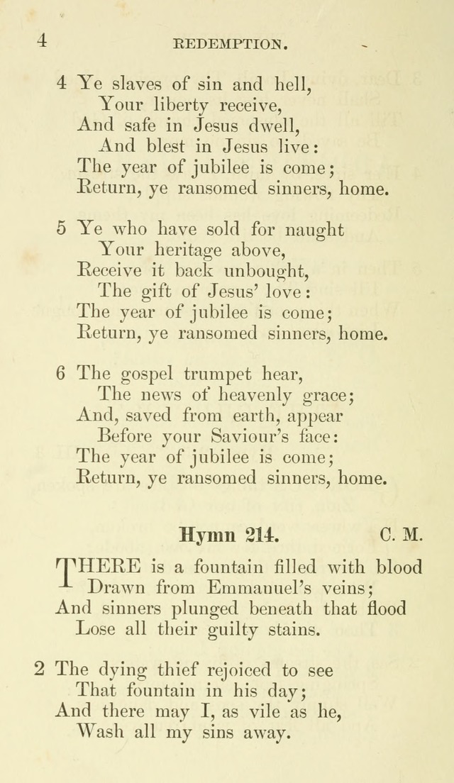 Additional Hymns set forth by the House of Bishops at the request of the House of Clerical and Lay Deputies, in General Convention, October 1865; to be used in the congregations of the Protestant Ep.. page 4