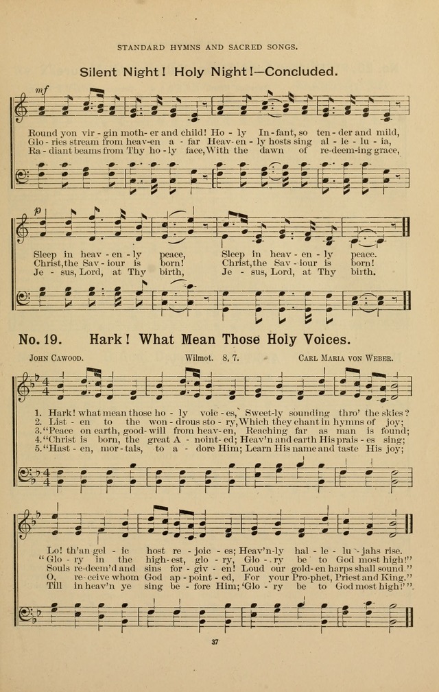 The Assembly Hymn and Song Collection: designed for use in chapel, assembly, convocation, or general exercises of schools, normals, colleges and universities. (3rd ed.) page 37