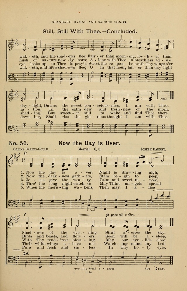 The Assembly Hymn and Song Collection: designed for use in chapel, assembly, convocation, or general exercises of schools, normals, colleges and universities. (3rd ed.) page 61