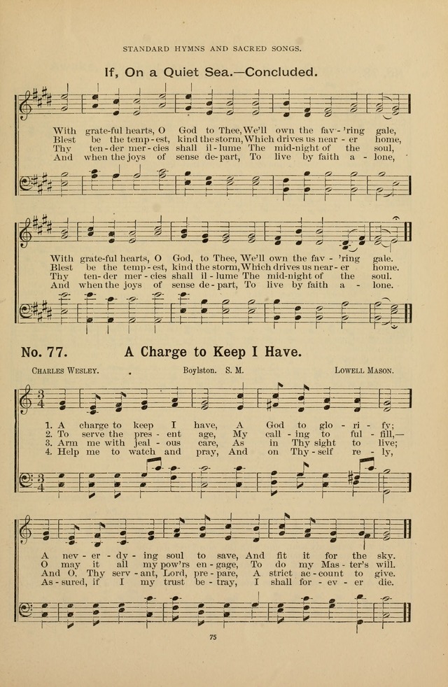 The Assembly Hymn and Song Collection: designed for use in chapel, assembly, convocation, or general exercises of schools, normals, colleges and universities. (3rd ed.) page 75