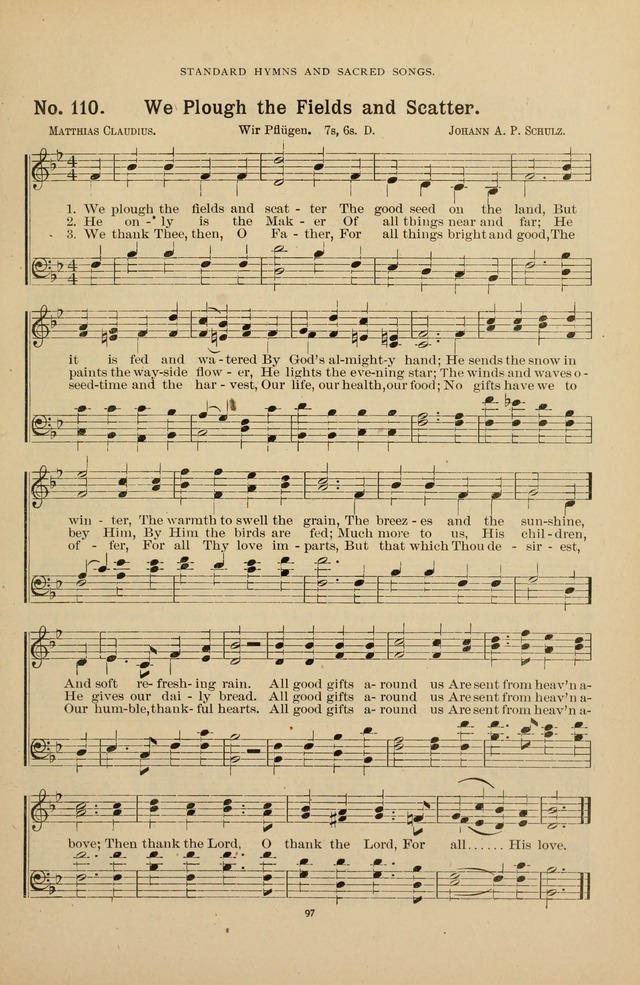 The Assembly Hymn and Song Collection: designed for use in chapel, assembly, convocation, or general exercises of schools, normals, colleges and universities. (3rd ed.) page 97