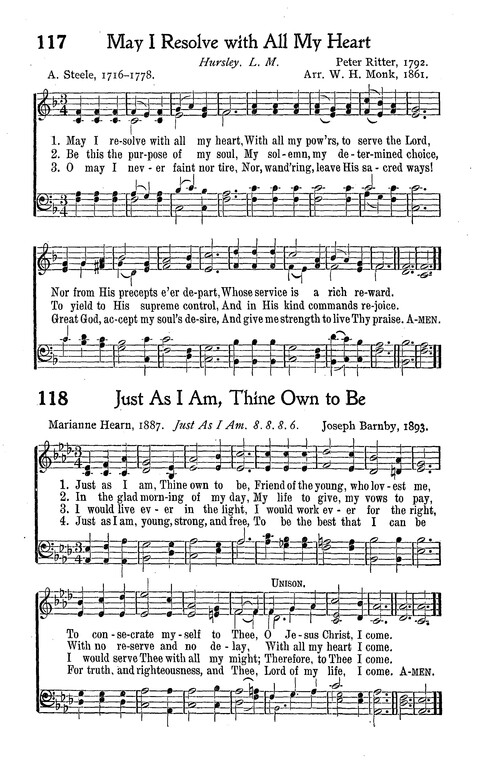 American Junior Church School Hymnal page 101