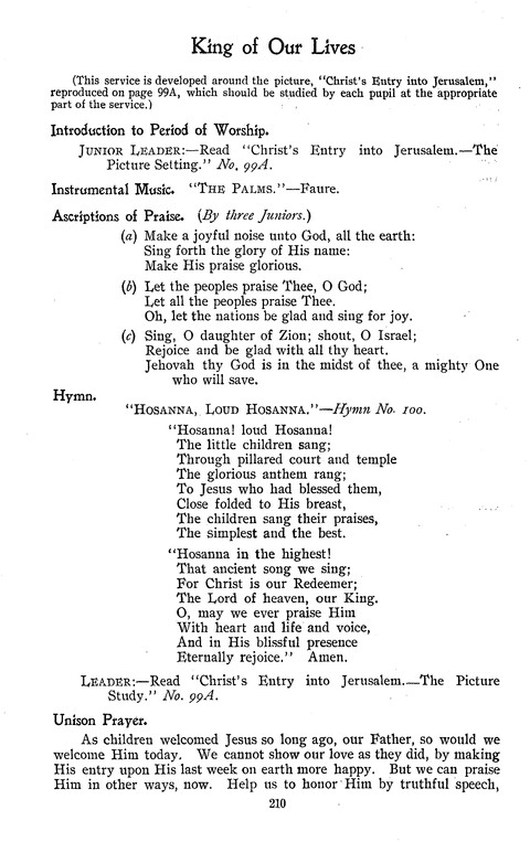 American Junior Church School Hymnal page 218