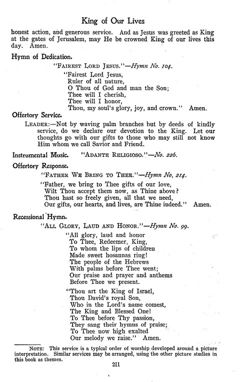 American Junior Church School Hymnal page 219