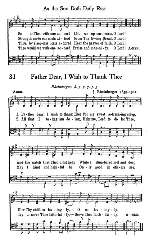 American Junior Church School Hymnal page 23