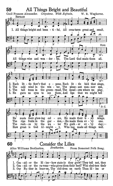American Junior Church School Hymnal page 44