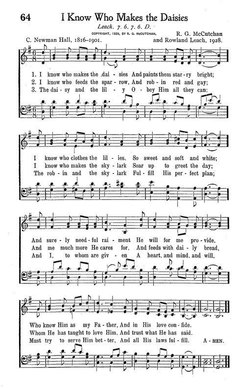 American Junior Church School Hymnal page 48