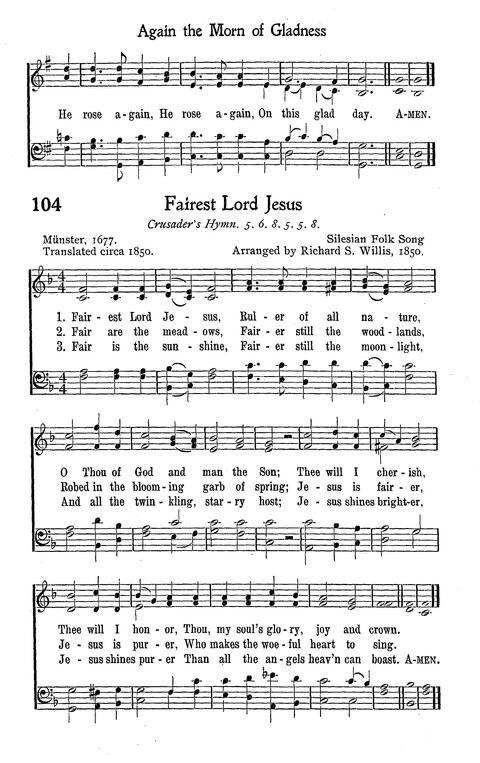 American Junior Church School Hymnal page 89