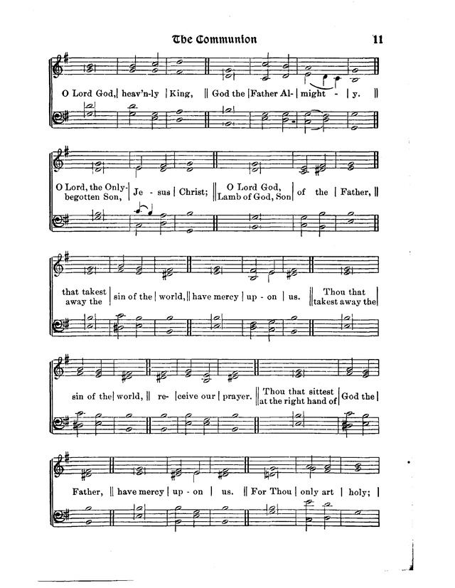 American Lutheran Hymnal page 11