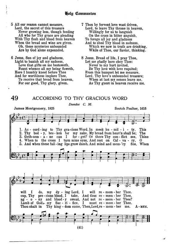 American Lutheran Hymnal page 249