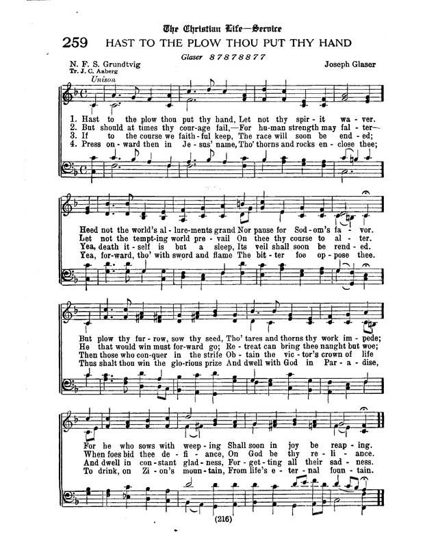 American Lutheran Hymnal page 424