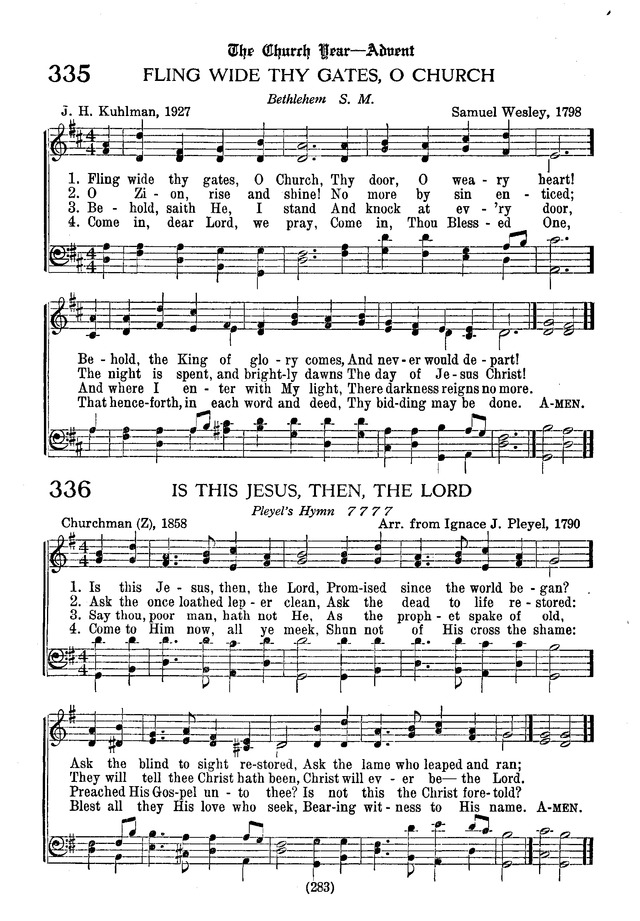 American Lutheran Hymnal page 491