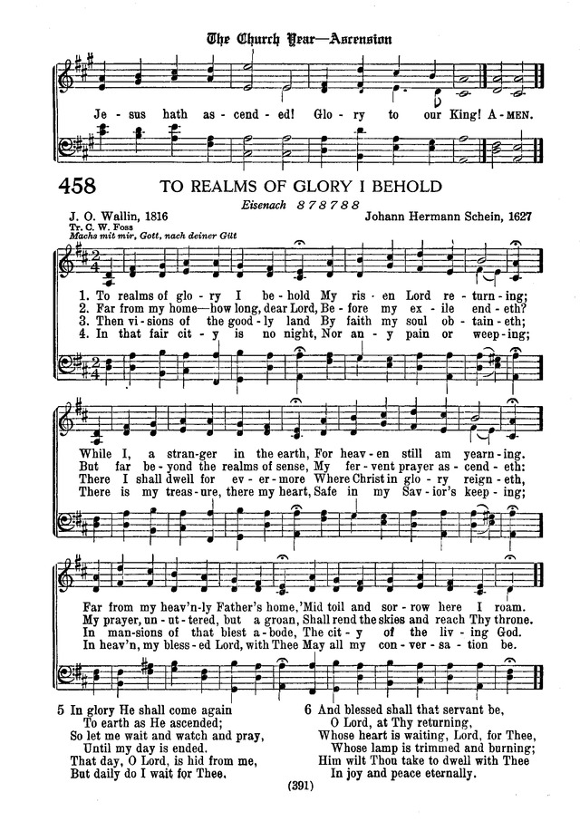 American Lutheran Hymnal page 599