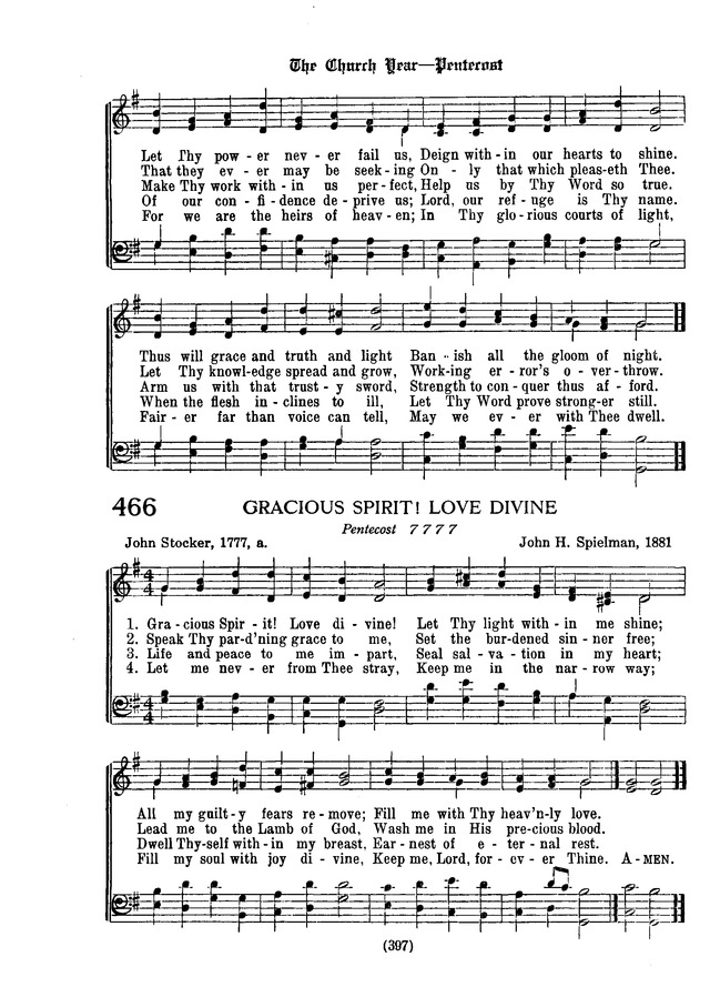 American Lutheran Hymnal page 605
