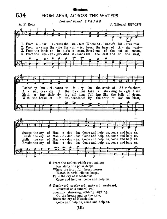 American Lutheran Hymnal page 751