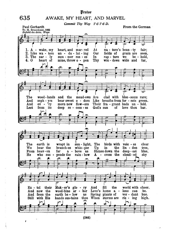 American Lutheran Hymnal page 752