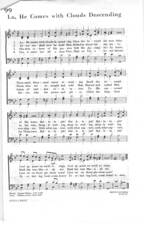 African Methodist Episcopal Church Hymnal page 102