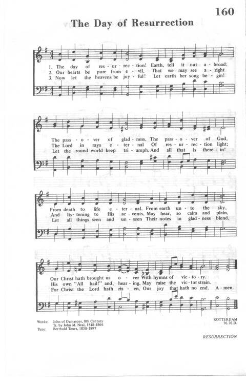 African Methodist Episcopal Church Hymnal page 167