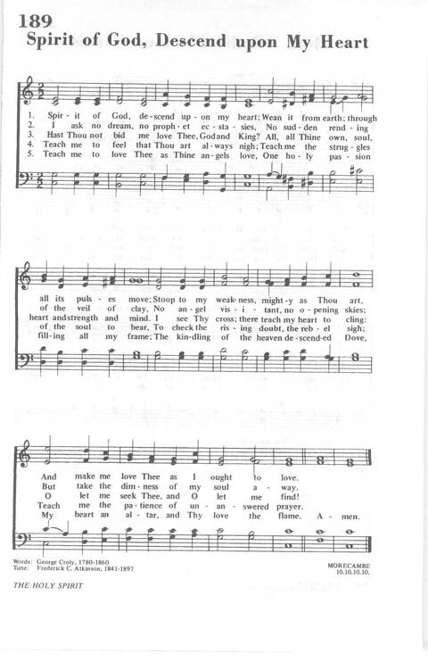 African Methodist Episcopal Church Hymnal page 196