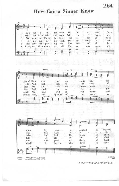 African Methodist Episcopal Church Hymnal page 272