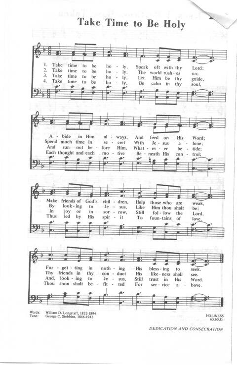 African Methodist Episcopal Church Hymnal page 294