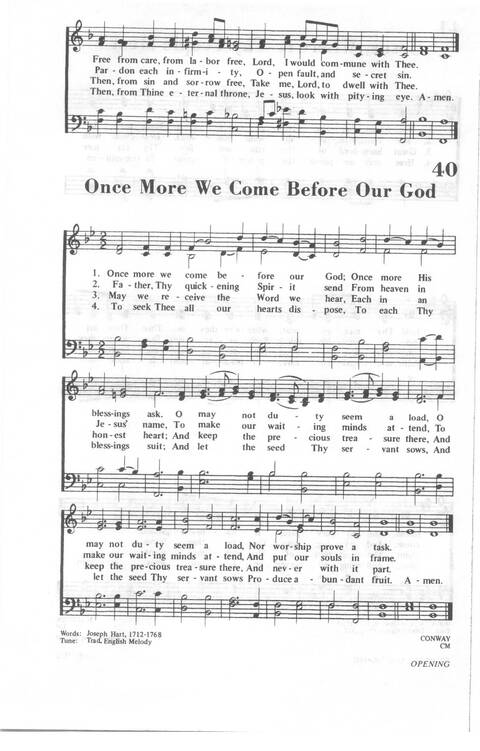 Bible School Hymns and Sacred Songs for Sunday Schools and Other Religious  Services 33c. Lord, we come before thee now