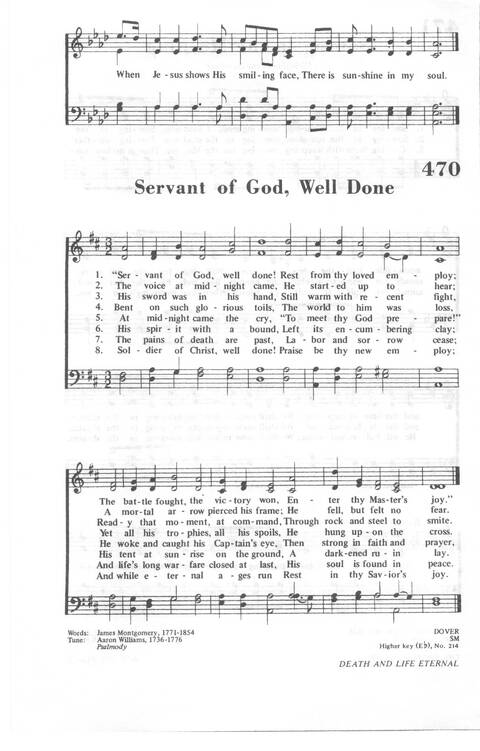 African Methodist Episcopal Church Hymnal page 520