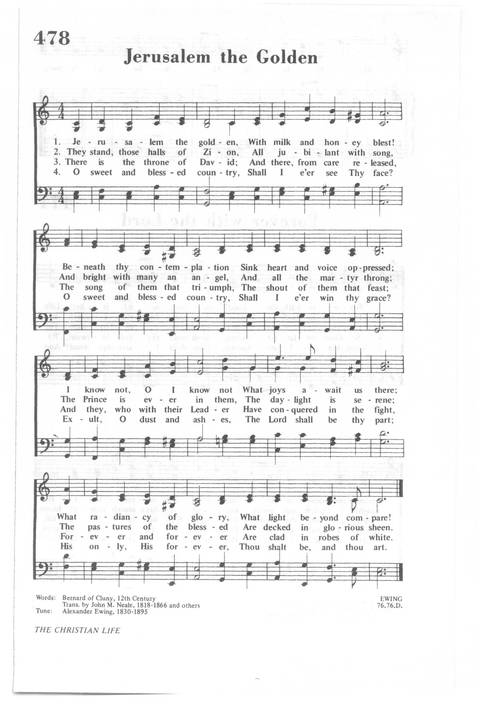African Methodist Episcopal Church Hymnal page 529